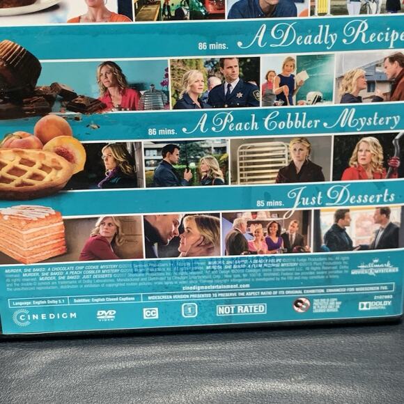 Murder, She Baked: Complete 5 Movie Collection Hallmark Widescreen. H - Picture 3 of 3